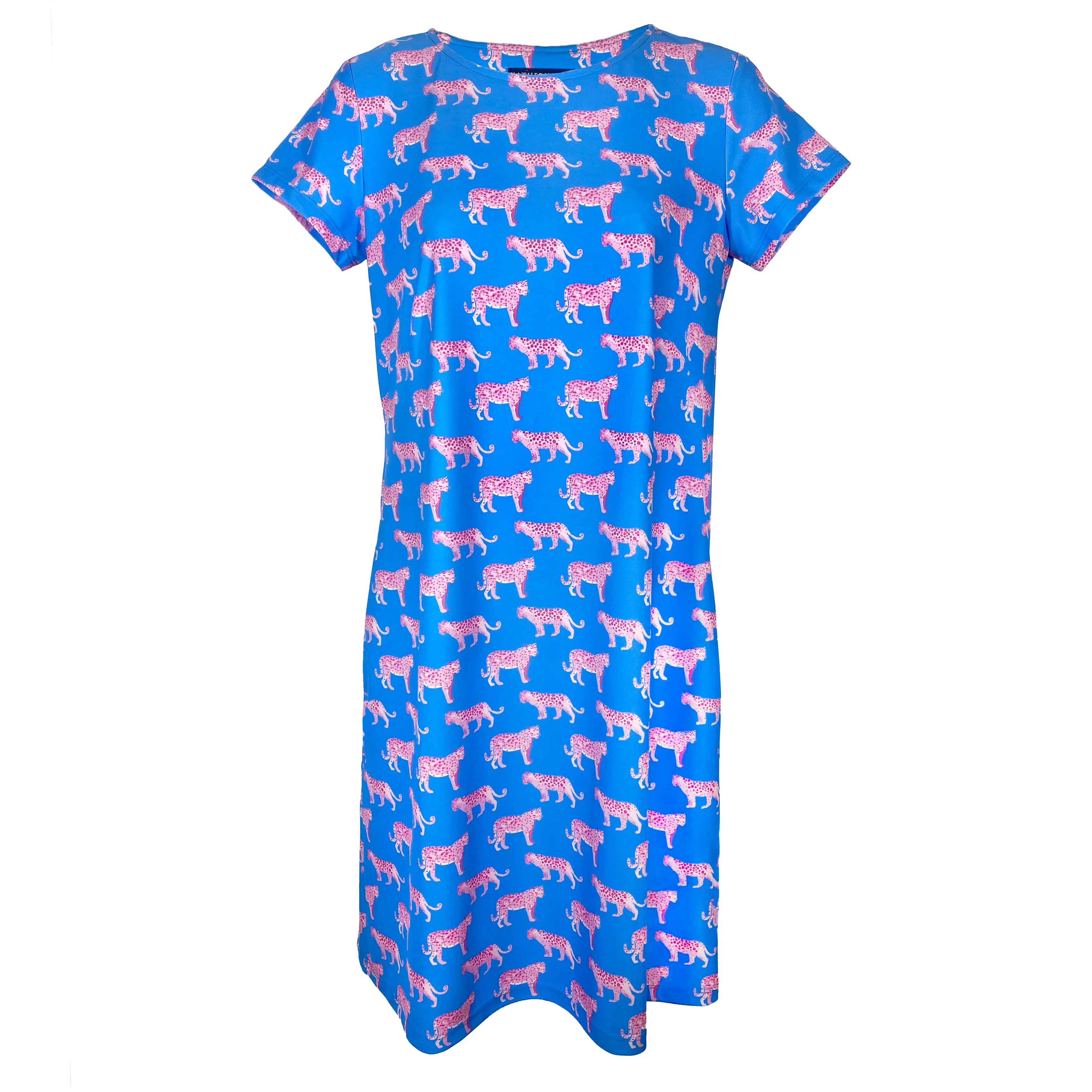 Key West Dress in Cougar Romp Blue