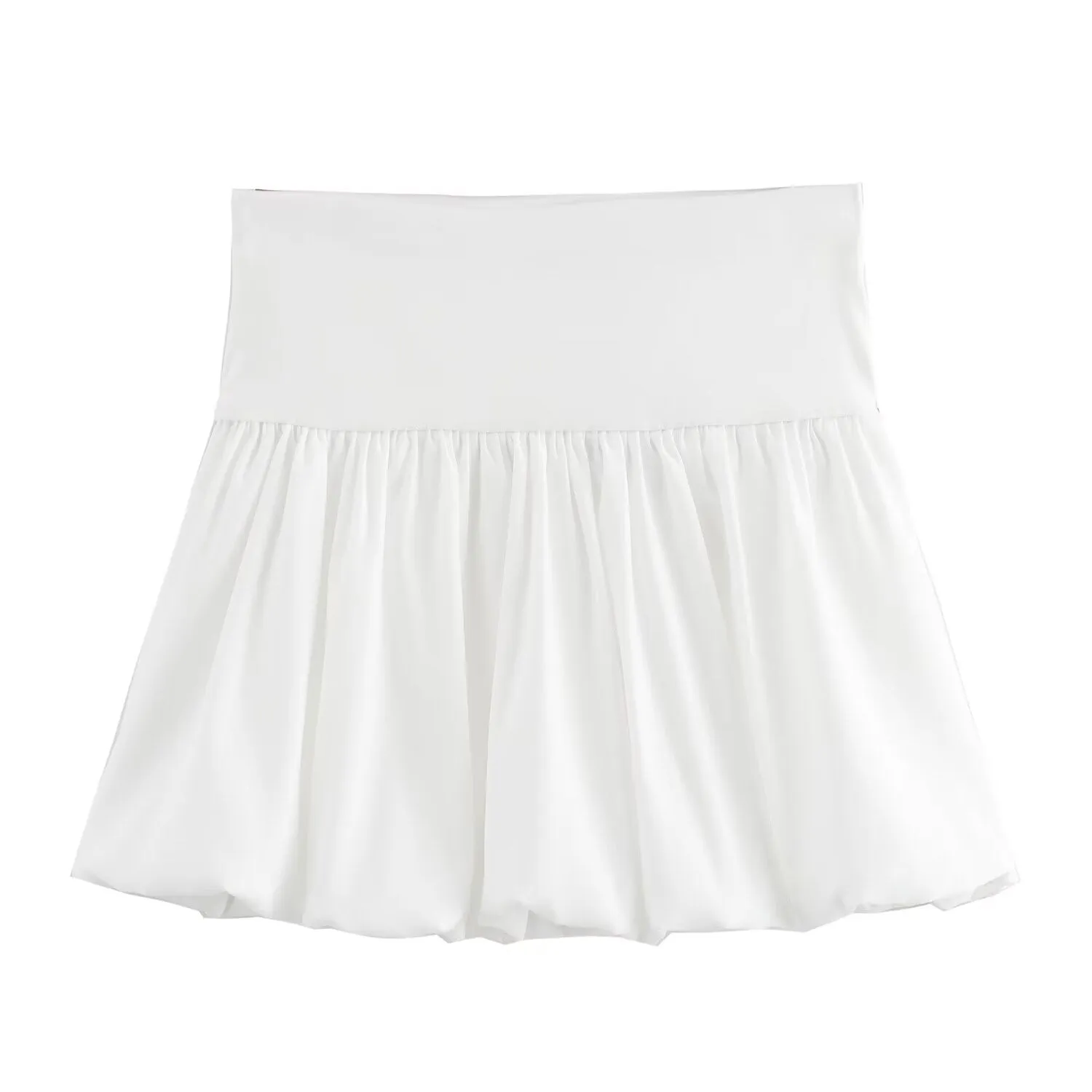 Lantern Mini Slim-fit Skirt