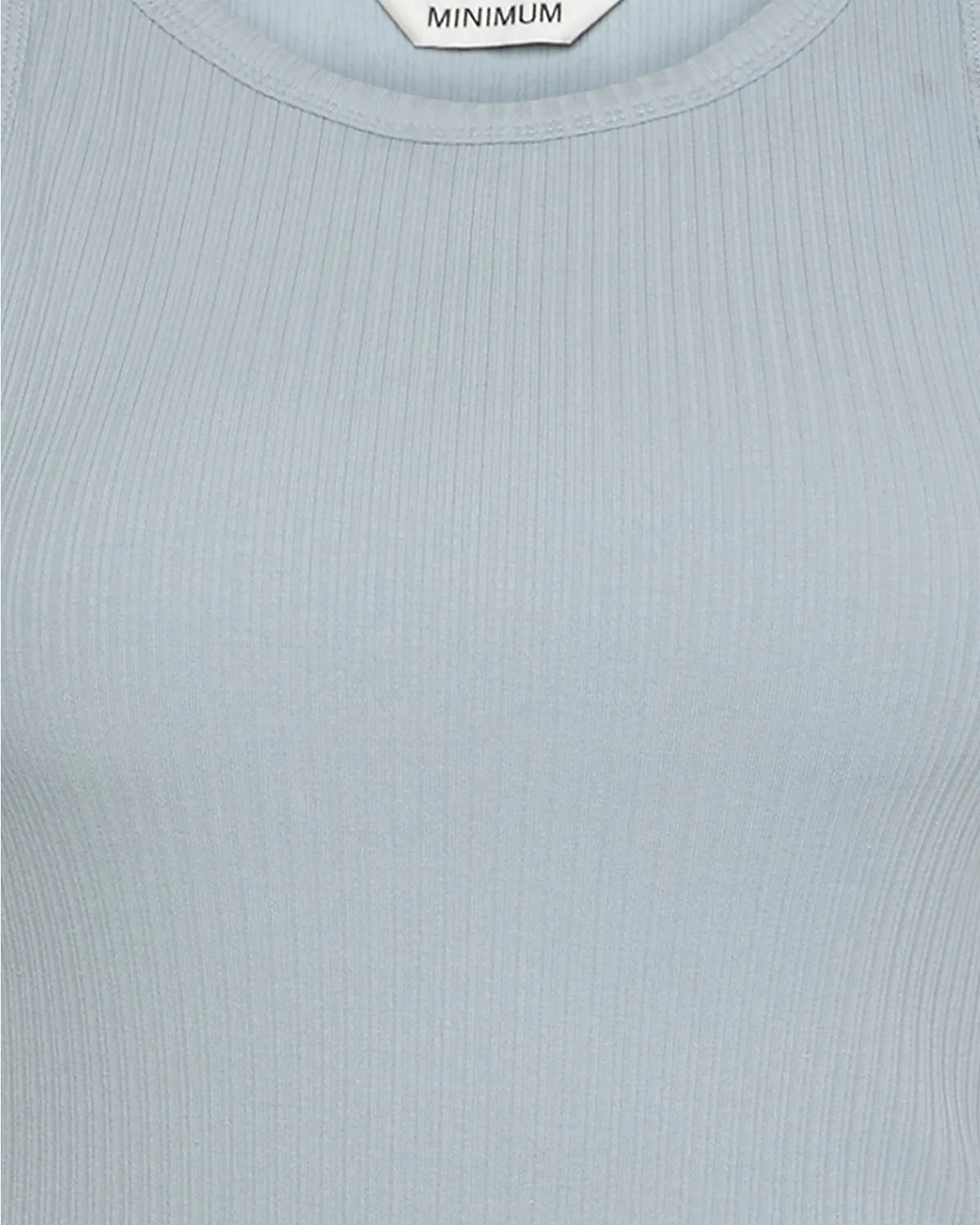 Lila tank top 4226 GOTS - Gray Mist