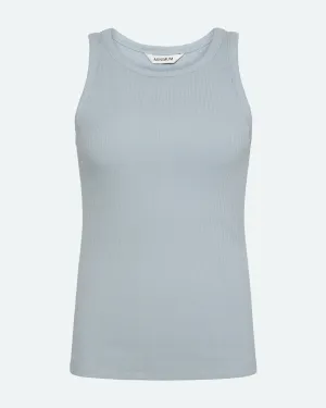 Lila tank top 4226 GOTS - Gray Mist