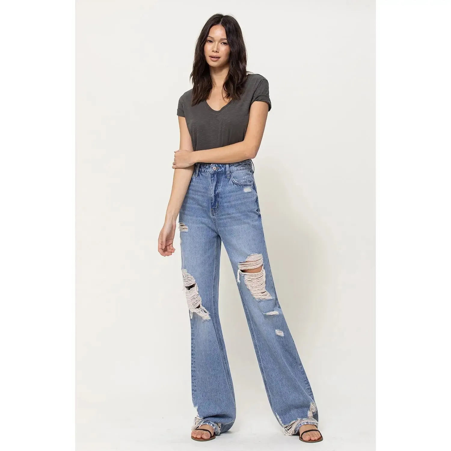 Lindsey 90’s Vintage Flare Jeans