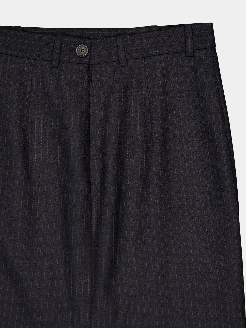 Lingerie Tailored Pinstripe Maxi Skirt