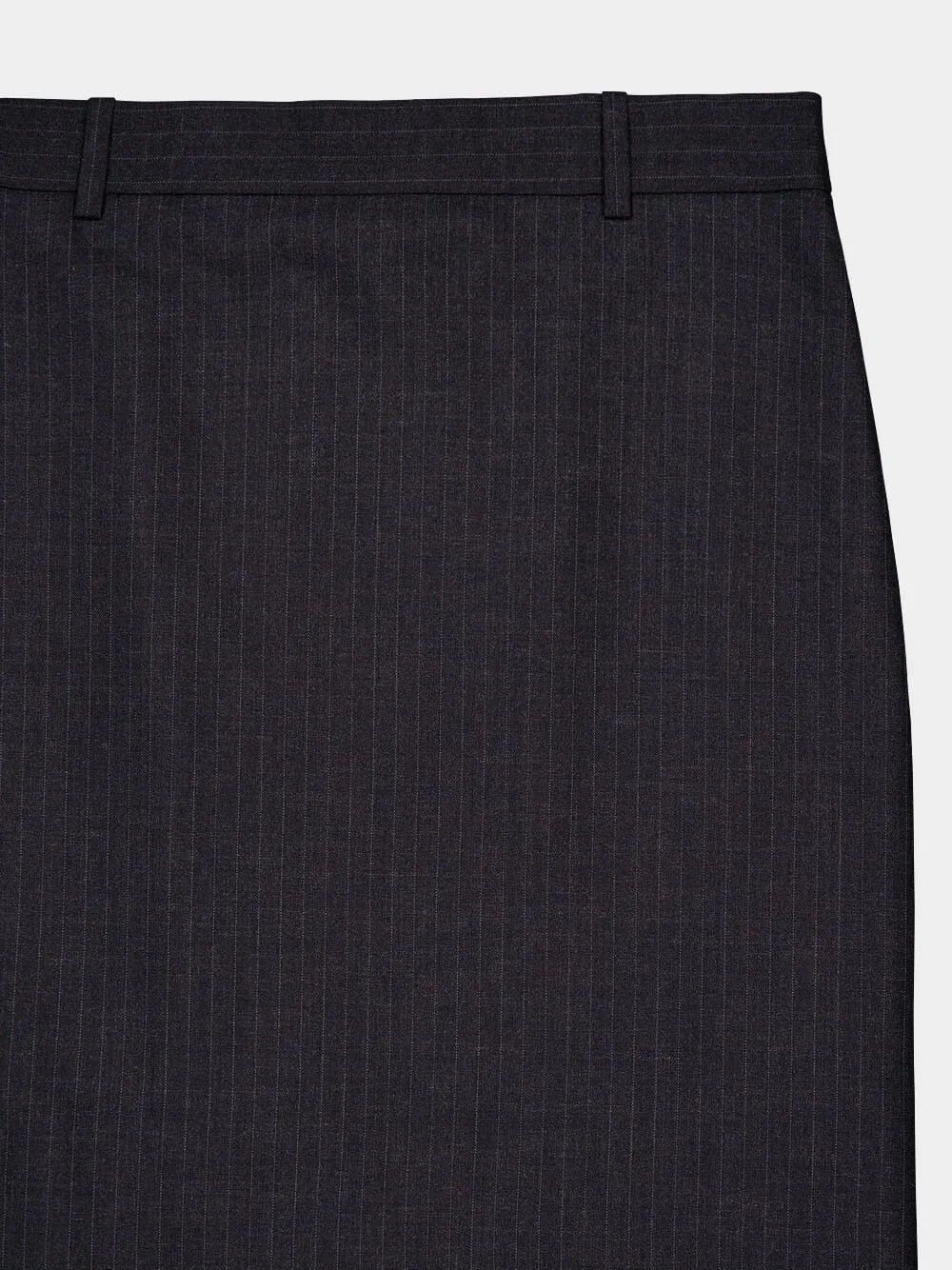 Lingerie Tailored Pinstripe Maxi Skirt