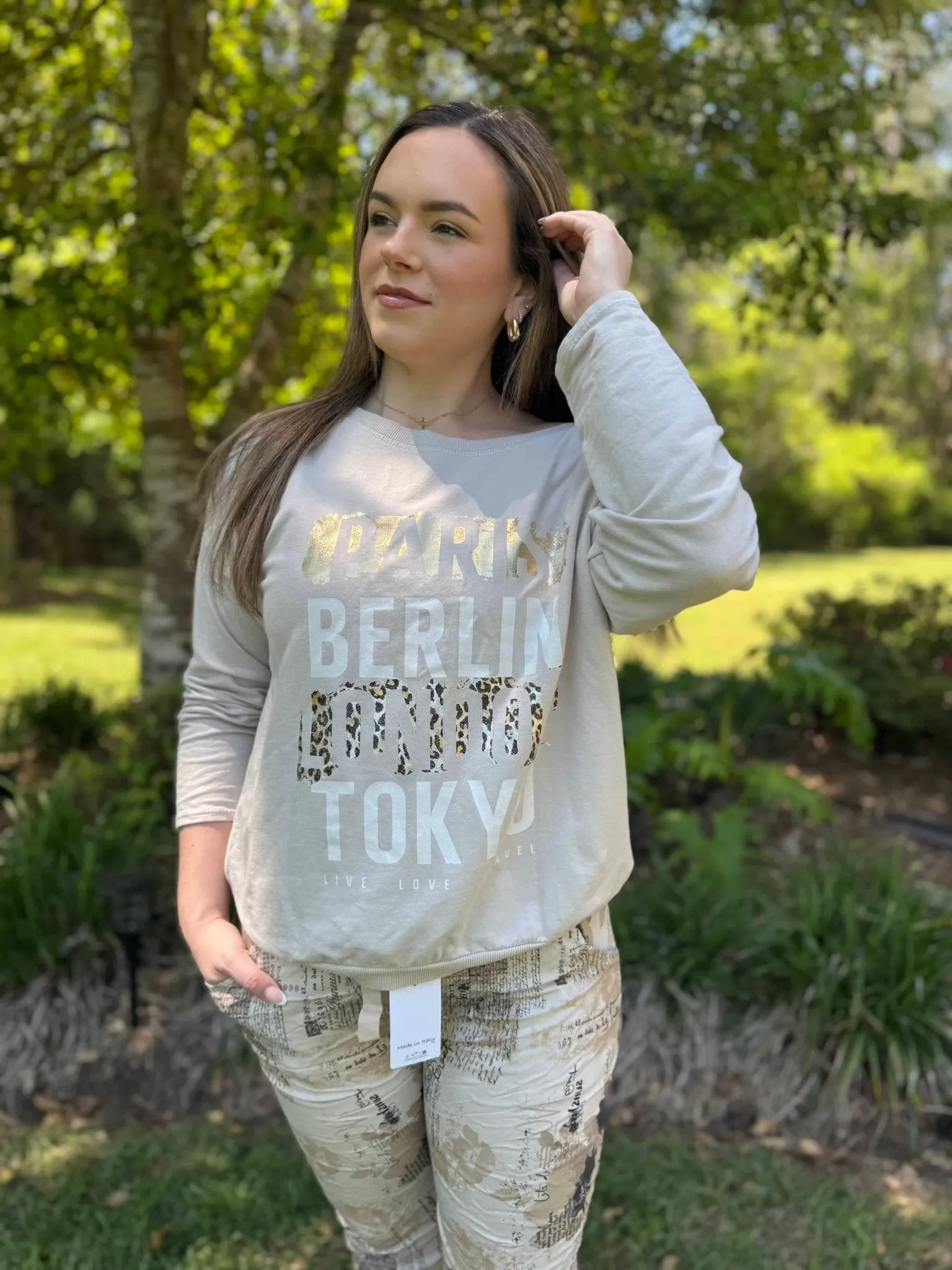 Live Love Travel Top