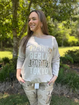Live Love Travel Top