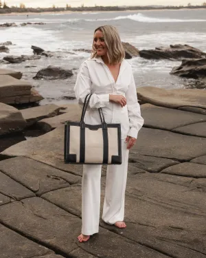 Louenhide - Toorak Canvas Tote Black