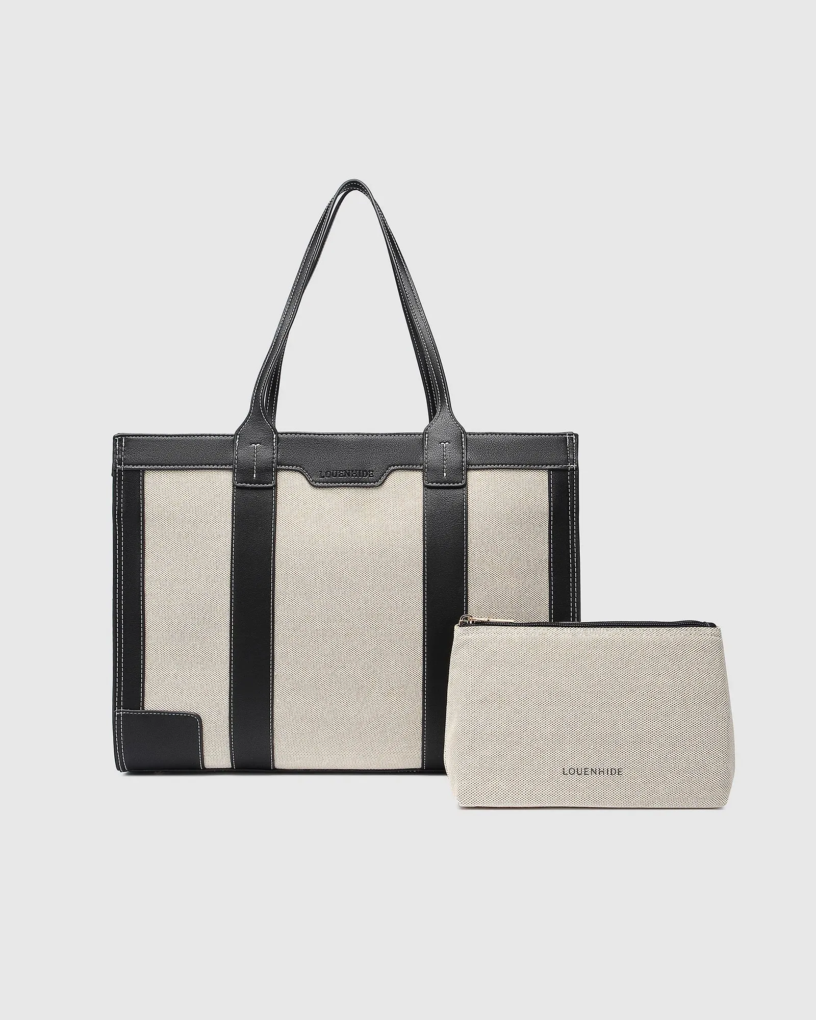 Louenhide - Toorak Canvas Tote Black