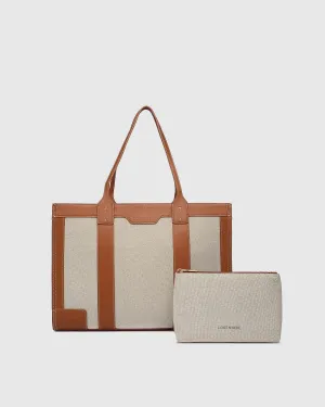 Louenhide - Toorak Canvas Tote Tan