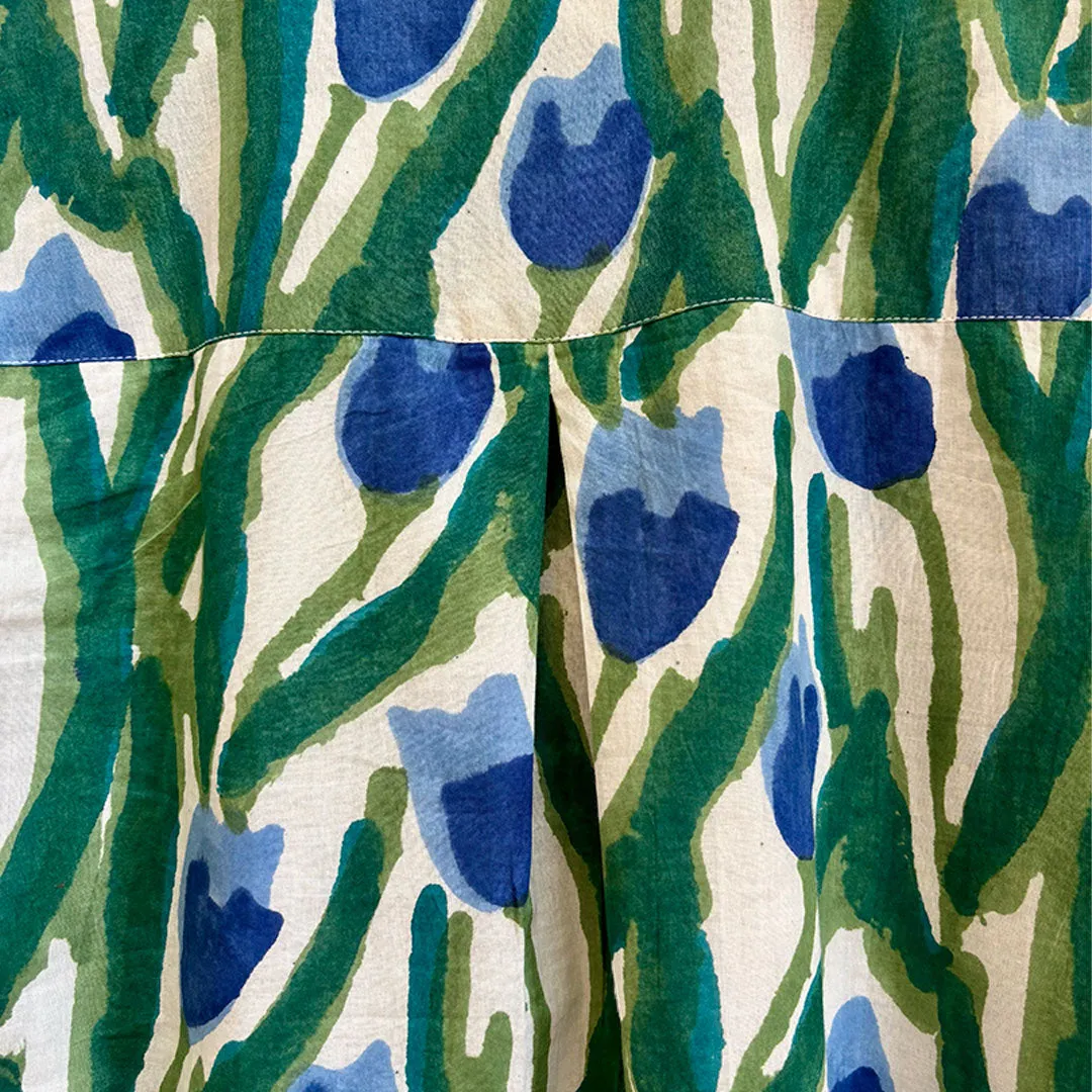 Lucia Short Dress - Tulips