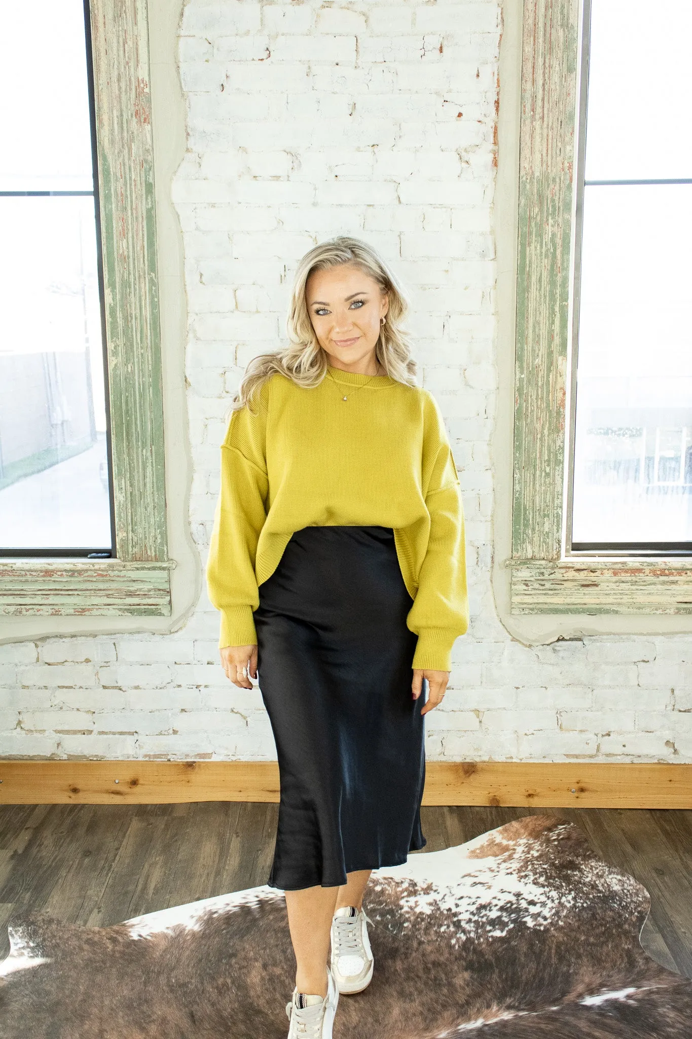 Luna Cropped Sweater