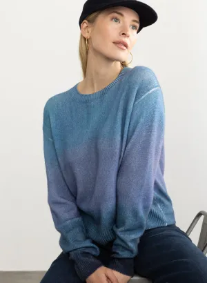 Margaret O'Leary Painted Stripe Pullover