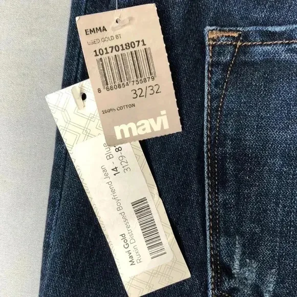 Mavi Gold Emma Slim Boyfriend Jeans