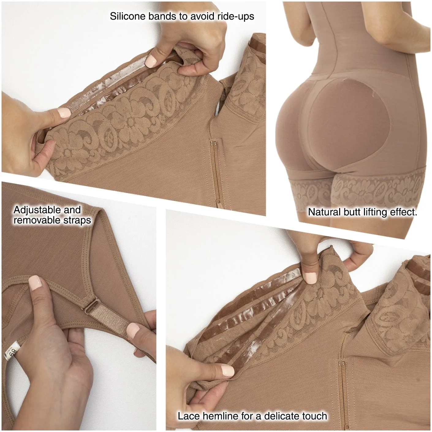 Medium Compression Fajas Shapewear