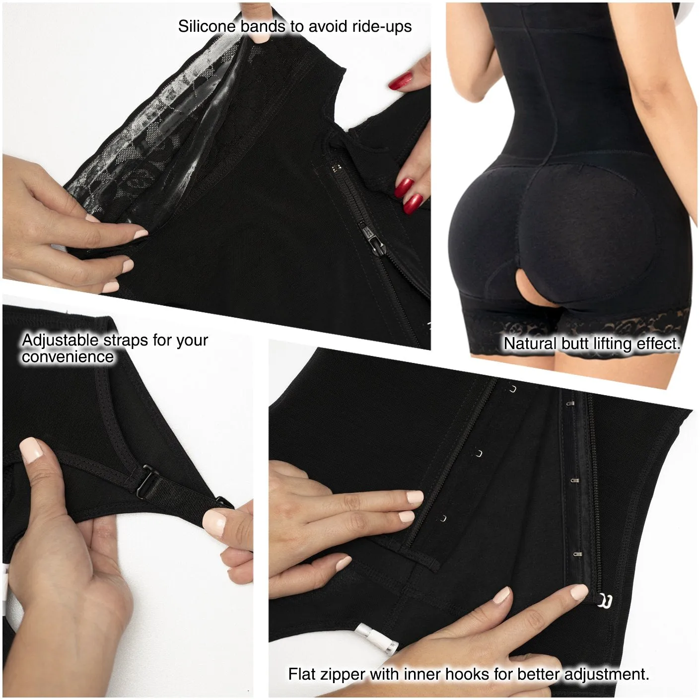Medium Compression Fajas Shapewear