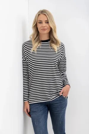 Mee L/S Tee | Stripe | Nes