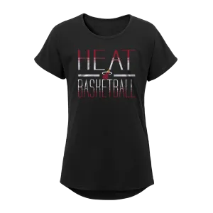 Miami HEAT Girls Dolman Glory Youth Tee