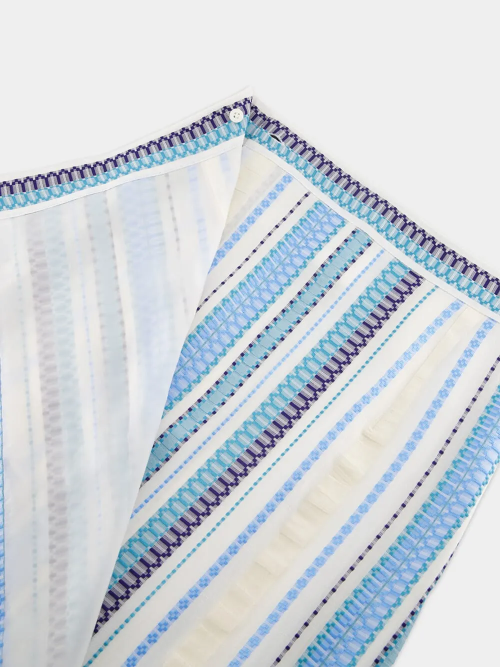 Midi Silk Skirt