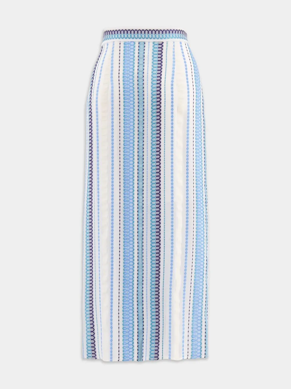 Midi Silk Skirt