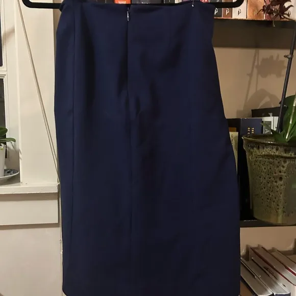 MM La Fleur &quot;The Greenpoint Skirt&quot; in Deep Indigo Size 4