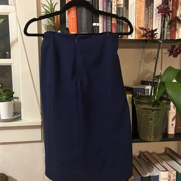 MM La Fleur &quot;The Greenpoint Skirt&quot; in Deep Indigo Size 4