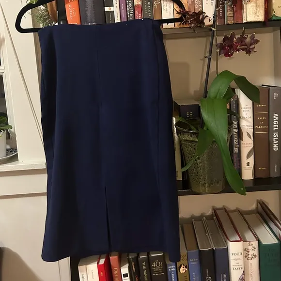 MM La Fleur &quot;The Greenpoint Skirt&quot; in Deep Indigo Size 4