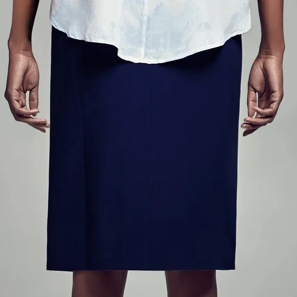 MM La Fleur &quot;The Greenpoint Skirt&quot; in Deep Indigo Size 4