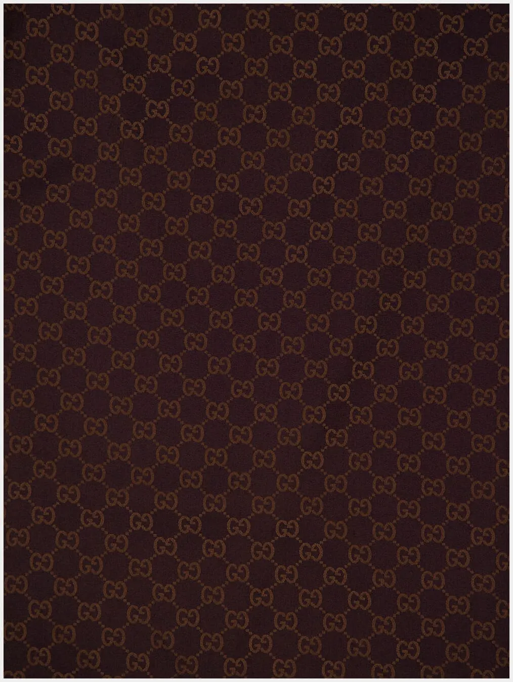 Monogram Pattern Pencil Skirt