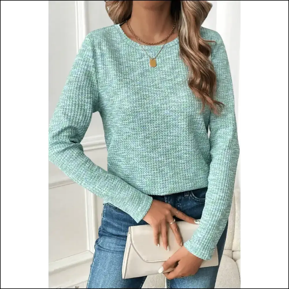 Moonlight Jade Long Sleeve: Wfle Knit?  Comfy! 💚 Needful Things