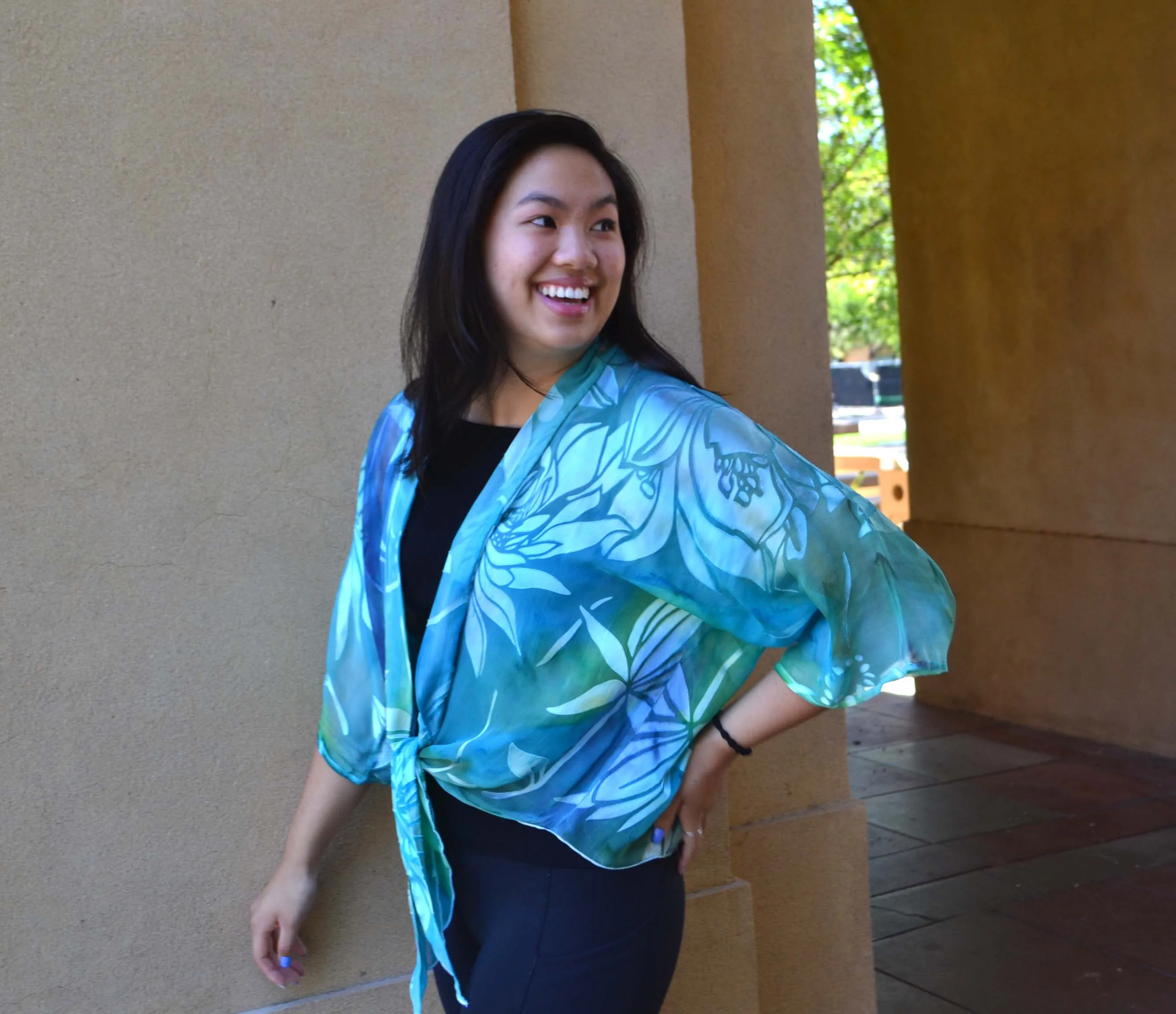 Morning Glory Kimono Jacket