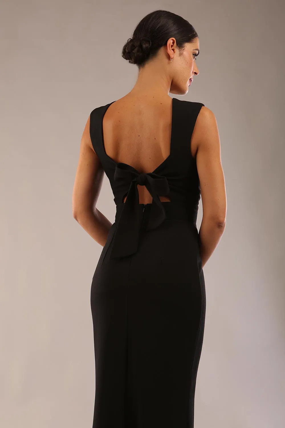 Morwenna Keyhole Full Length Dress