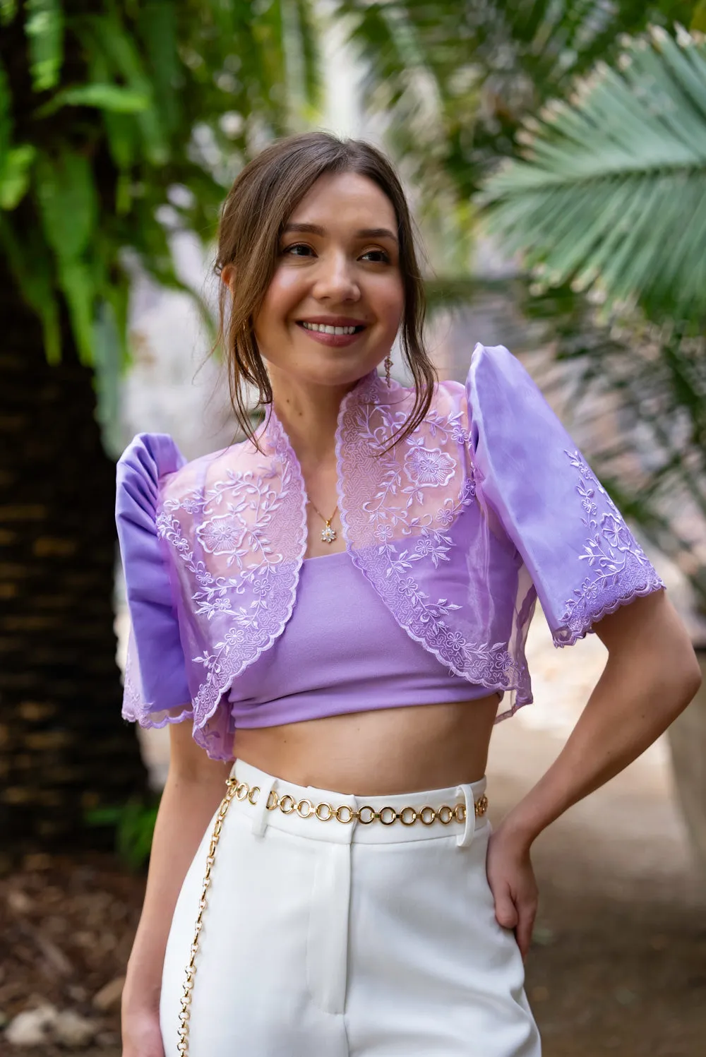 Nene Mestiza Bolero (Lilac Purple)