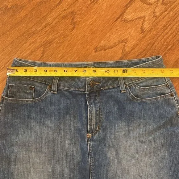 Nevada blue jeans skirt size 11–12