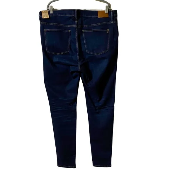 NEW Madewell 9” High-Rise Skinny Jeans Dark Blue