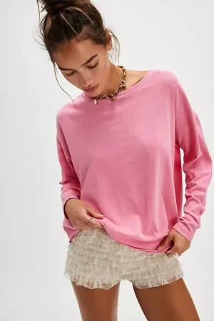 Nina Tee Long Sleeve Tee Flowering Ginger