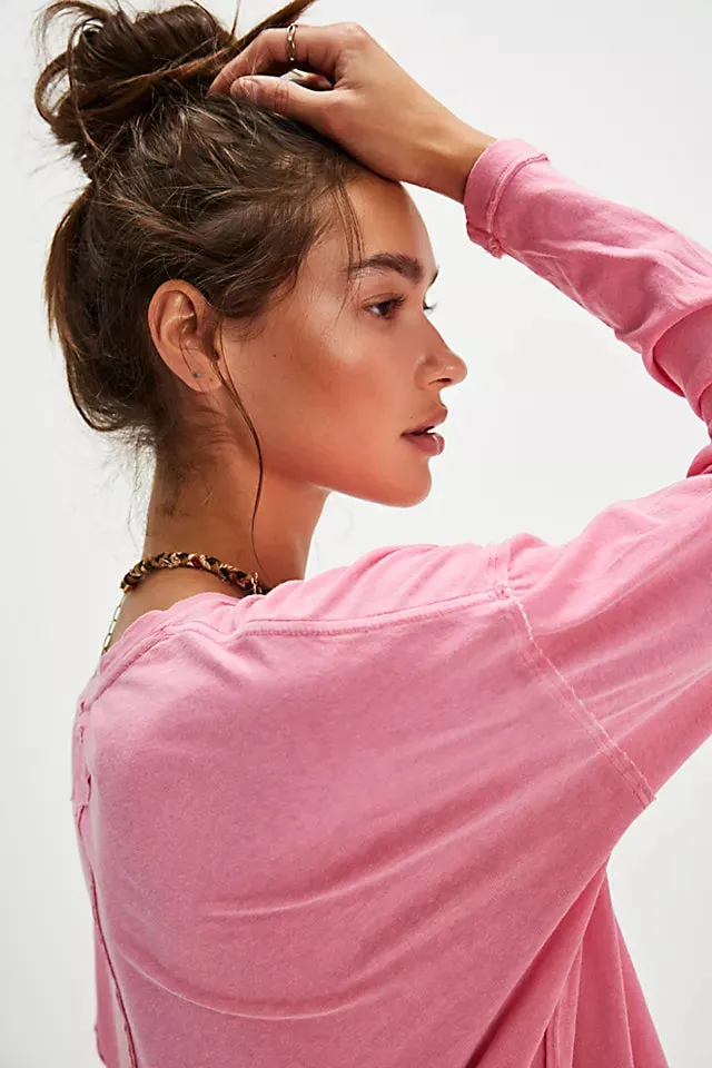 Nina Tee Long Sleeve Tee Flowering Ginger