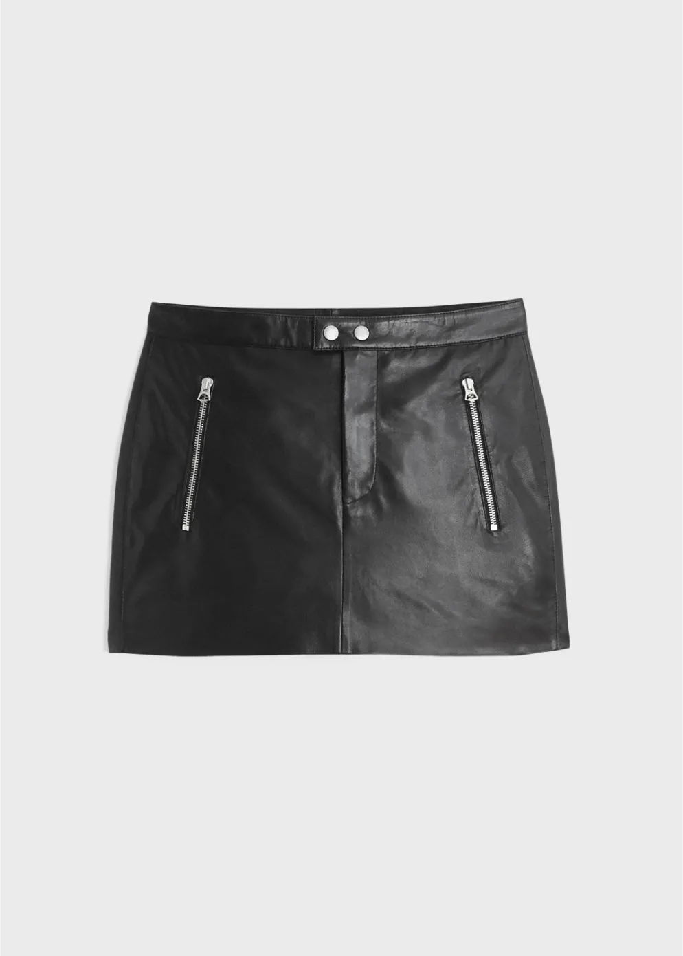 Nora Leather Mini Skirt
