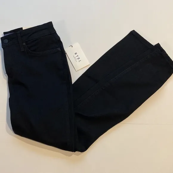 NYDJ SZ 6 Black Skinny Denim Jeans New D6