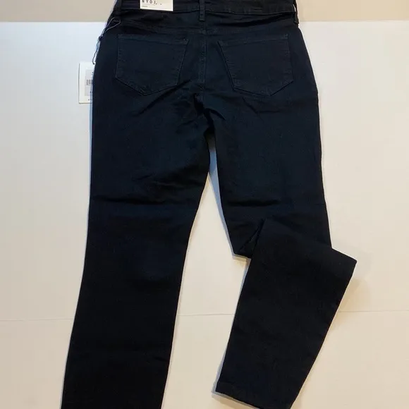 NYDJ SZ 6 Black Skinny Denim Jeans New D6