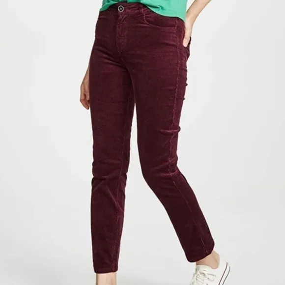 PAIGE Corduroy Hoxton‎ Ankle Jeans
