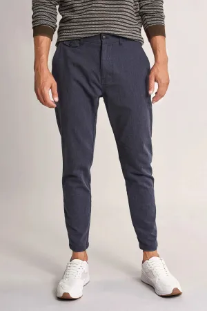 Pantalones Karl Loose Slim Con Textura