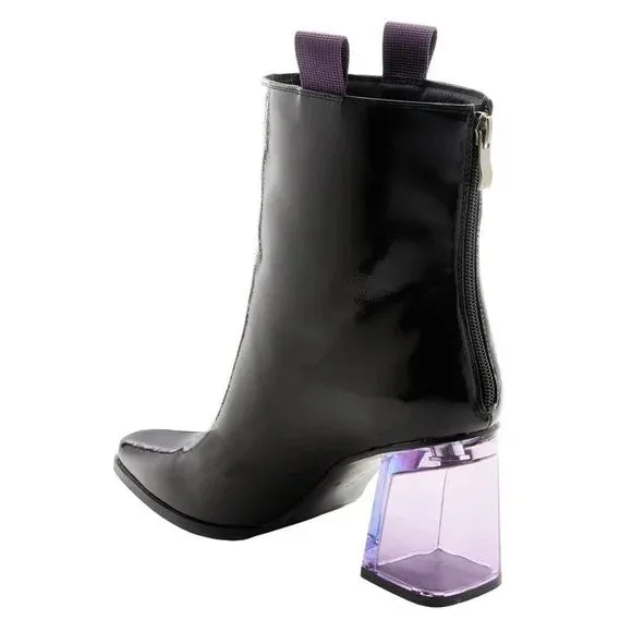 Patent Vegan Leather HipHop Boot