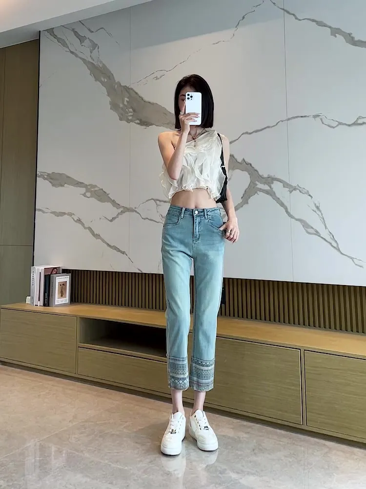 Pien - Chic High Trousers for Women