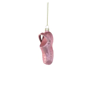 Pink Croc Ornament