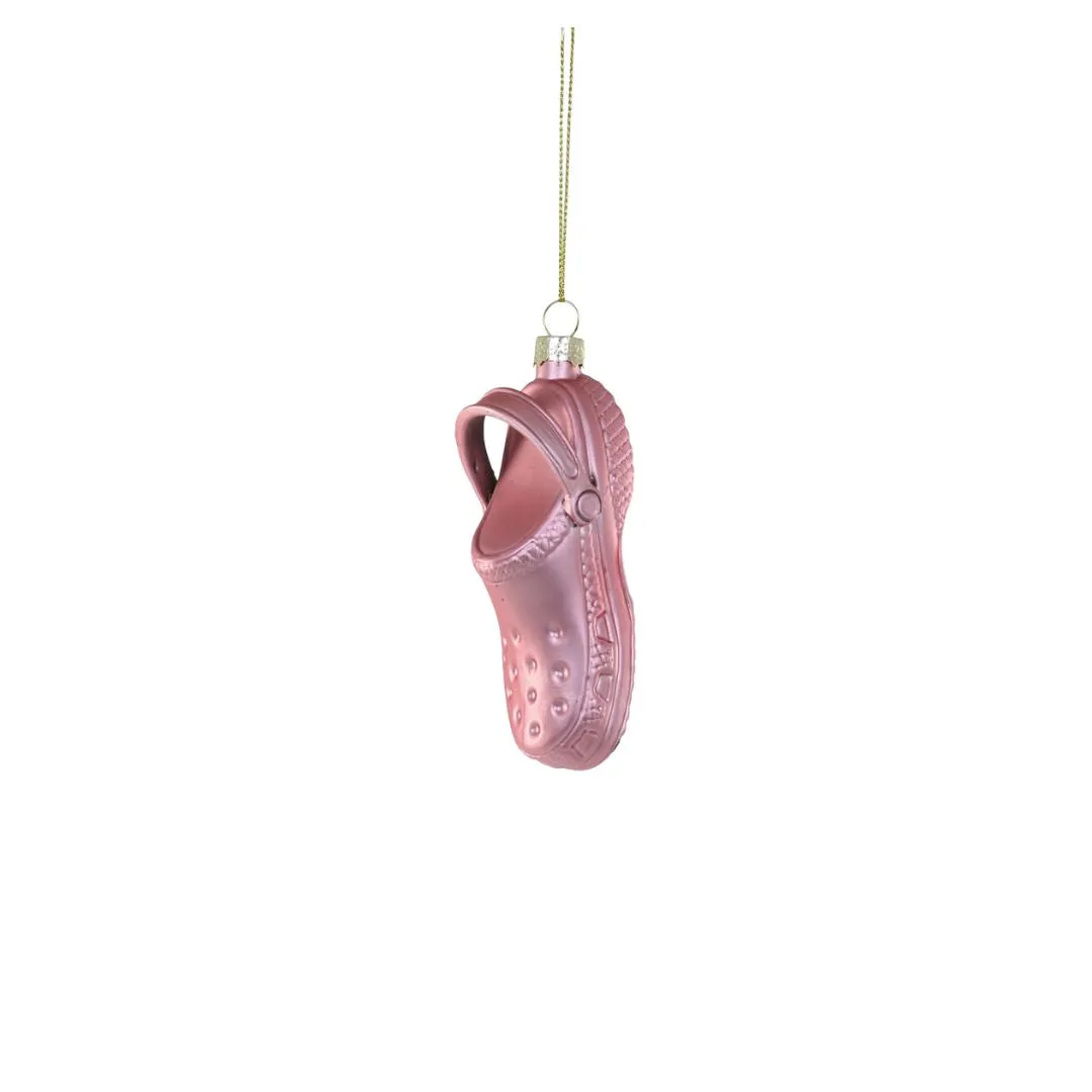 Pink Croc Ornament