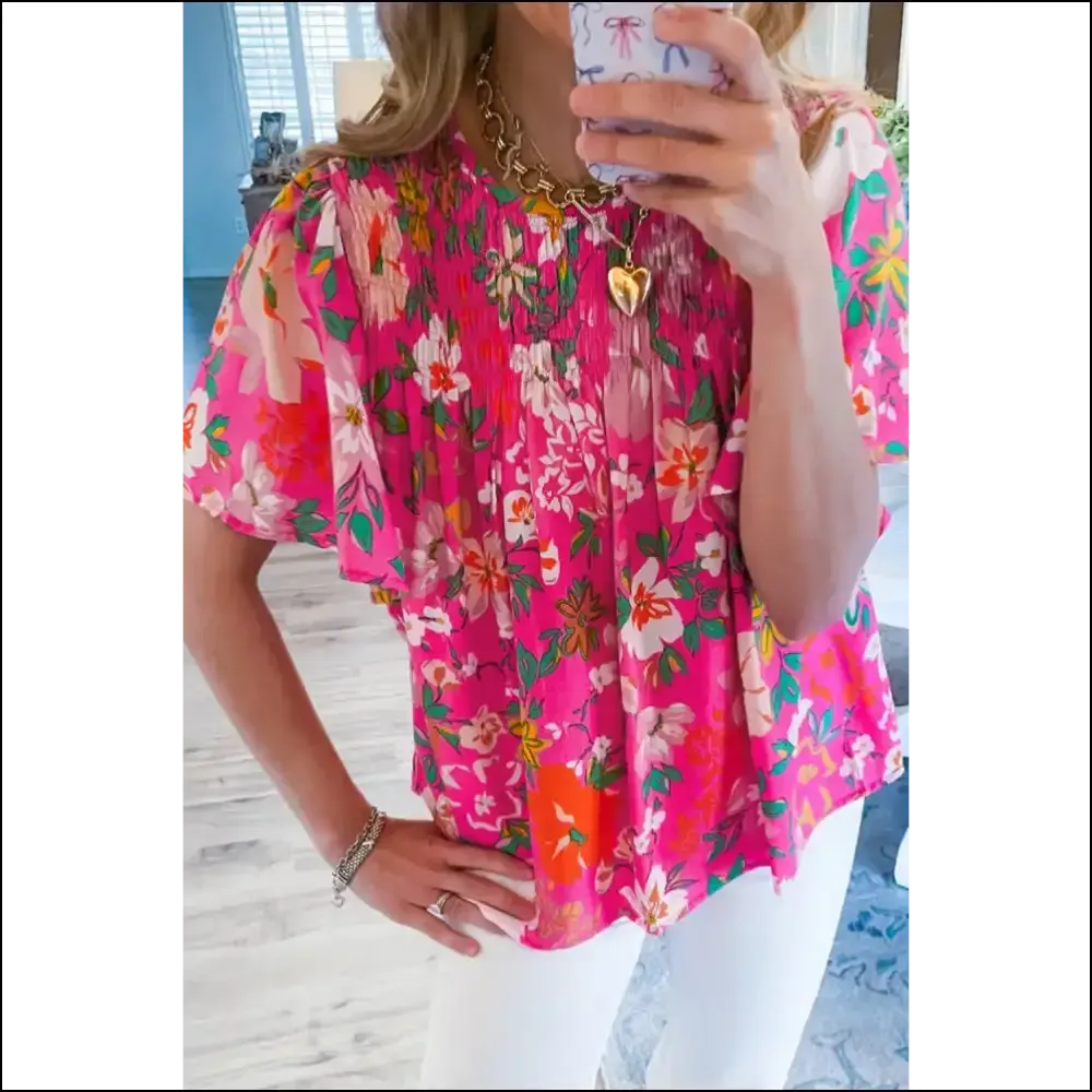 Pink Floral Print Flounce: your Inner Goddess Needs this  🌸 Needful Things