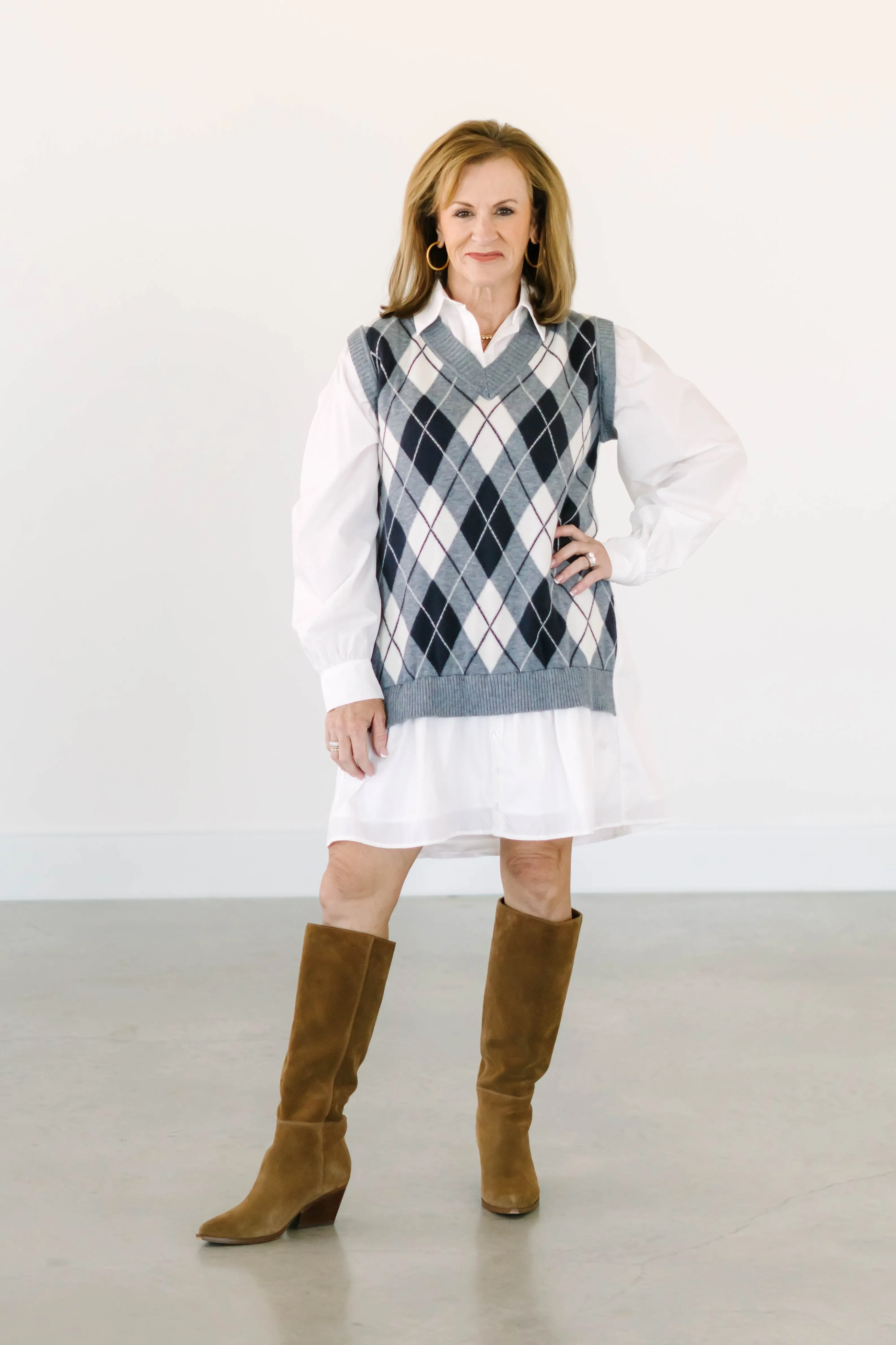 Plaid Pop Mini Dress