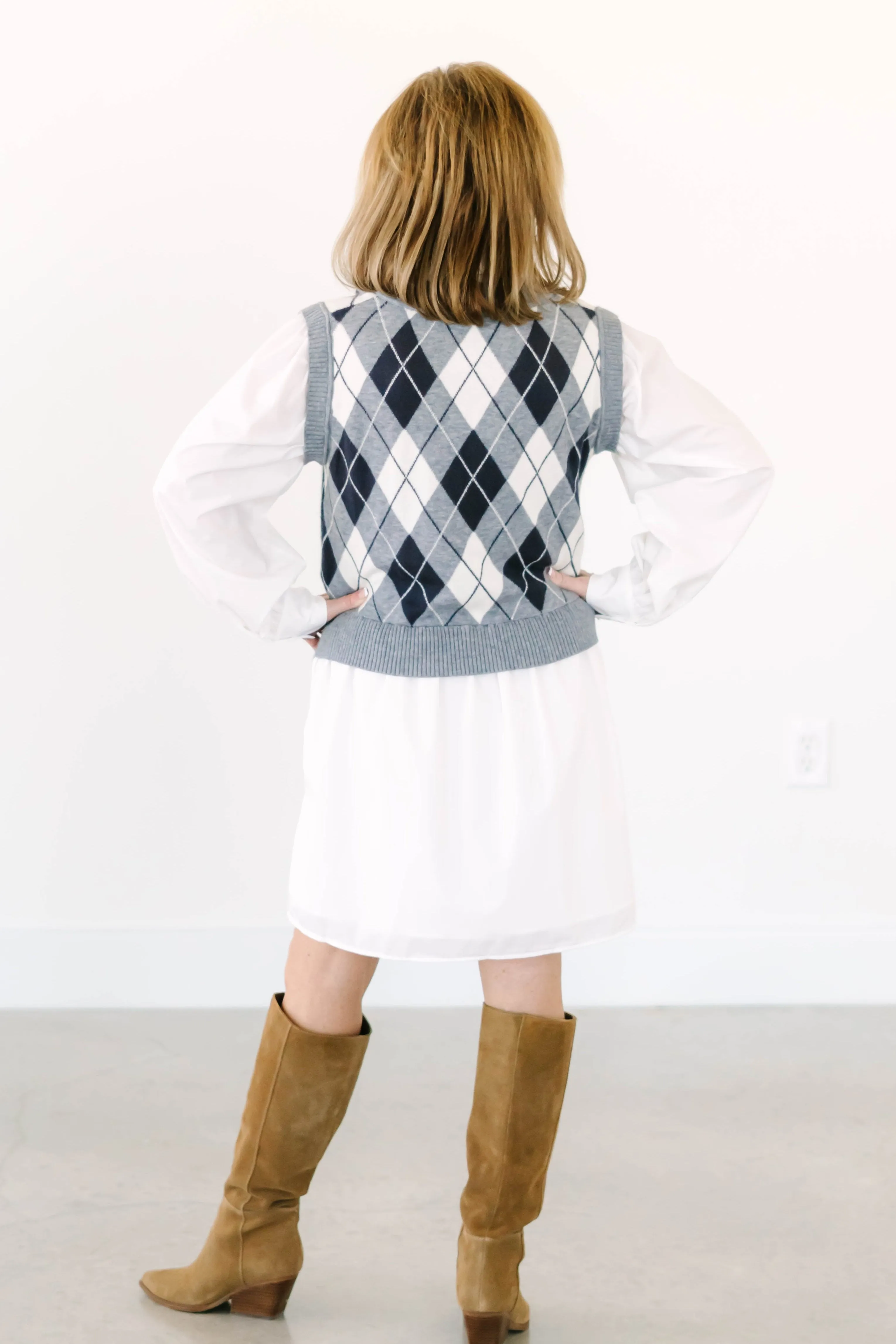 Plaid Pop Mini Dress