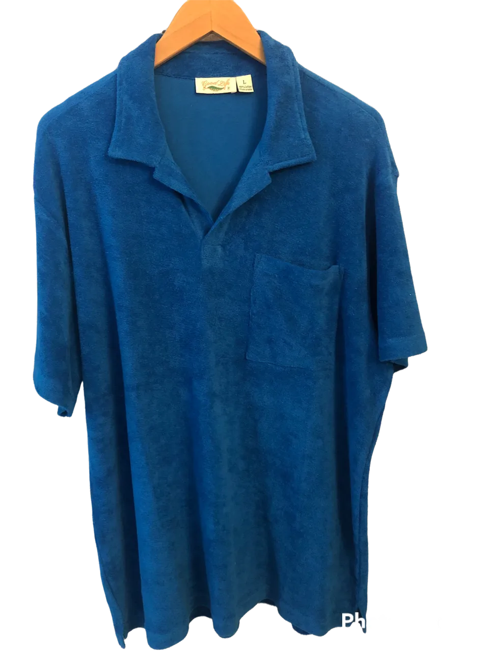Pre-Order Wholesale Terry Cloth Relaxed Fit Polo