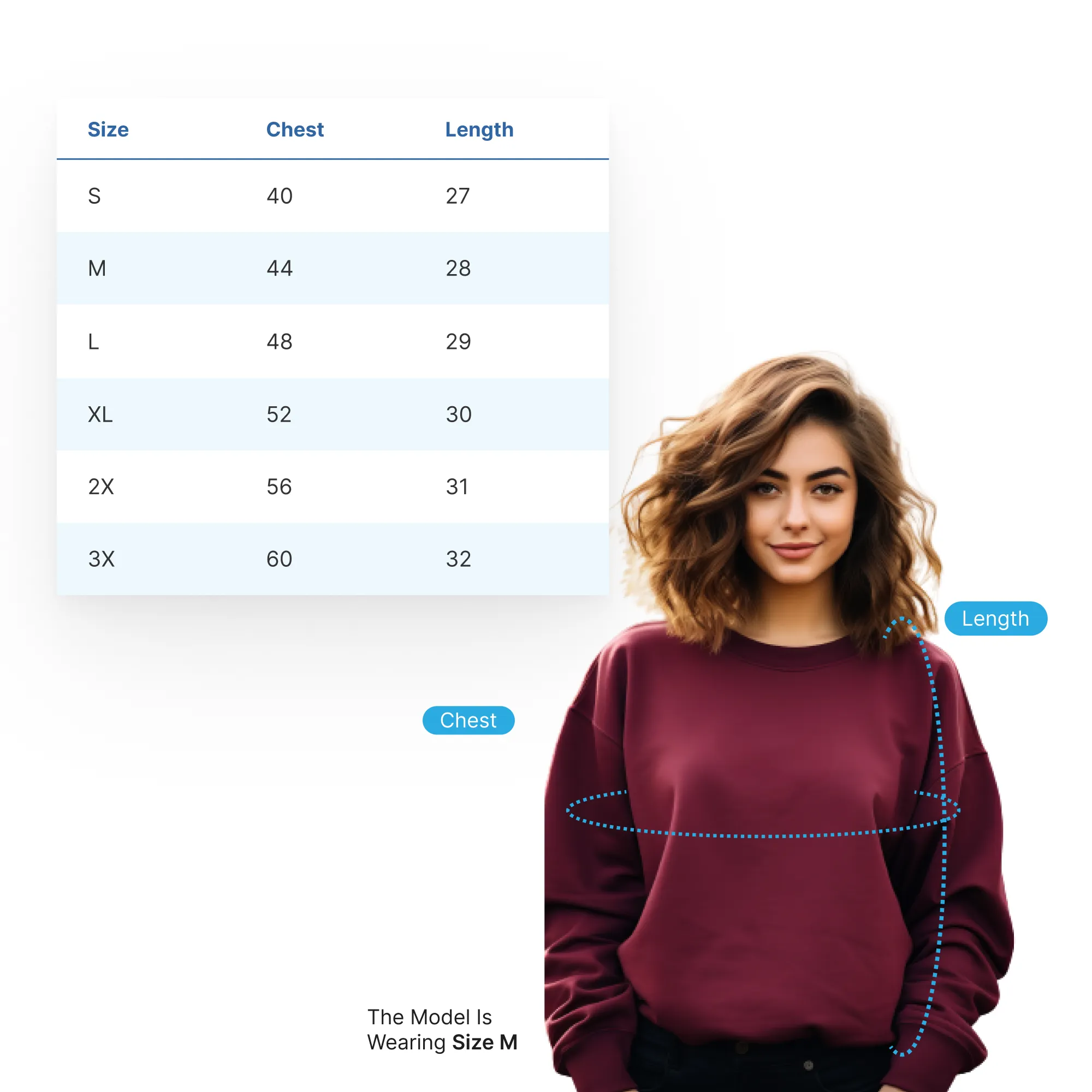 "Petoskey Love" Relaxed Fit Classic Crew Unisex Sweatshirt