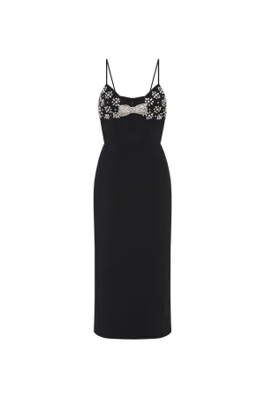 Rina Strap Midi Dress
